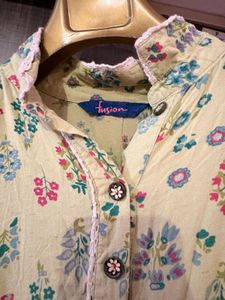 Floral Print kurti - Fusion Brand