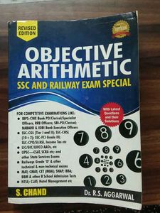 Objective Arithmetic Book For Railway Exam