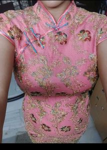 Perfect Embroidered Cheongsam