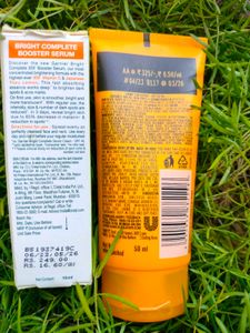 Garnier Vitamin C Serum With Lakme Sunscreen