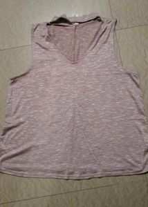 Pink Sleeveless Top