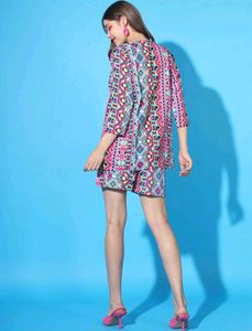 Printed Co ord Set - Shrug and Shorts