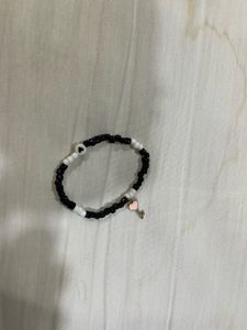 Heart Beaded Bracelets - Set of Two