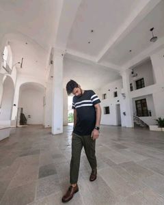 Striped Black T-Shirt