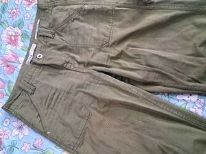 Olive Green Carpenter Pants