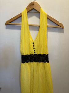 Beautiful Halter Neck Imported Dress