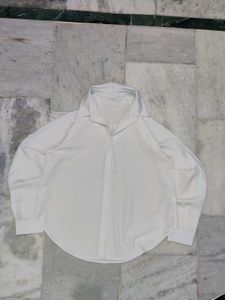 AESTHETIC Y2K Oversized WHITE Shirt