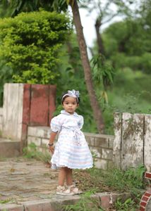 Adorable Striped Baby Dress
