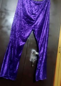 Purple🟣 Plazo For Girl Or Woman 38 Waist