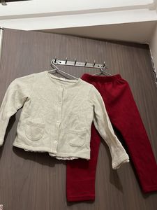 Cute woollen  Kids Outfit set for 4-6 yr old
