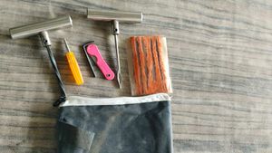 Tubeless Tyre Puncture Repair Kit for Car ,Bike