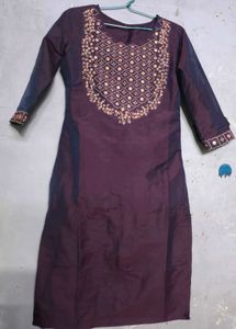 Elegant Embroidered Kurta