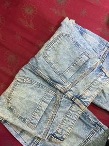 High Waisted H&amp;m Cargo Jeans💙🎞️