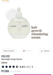 Inde Wild Moonlight Scalp Serum 💇🏻‍♀️