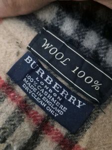 Orignal Burberry Wool Scarf