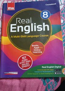 Real English Class 8 Englis Book