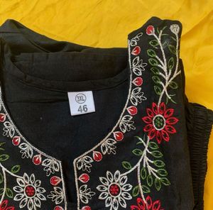 Elegant Embroidered Kurta