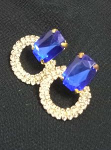 Blue Stone Earrings