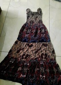 Vintage Japanese Art Classic Gown