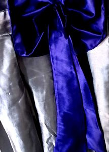 Party Wear Gown - With Bow Detailing In The Back