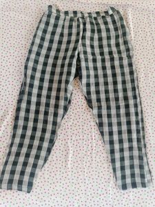 Gingham Checkered Pants