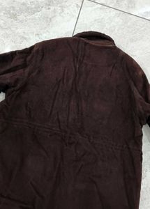 Vintage Brown Suede Jacket