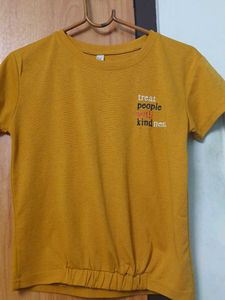 Mustard T-Shirt - Treat People