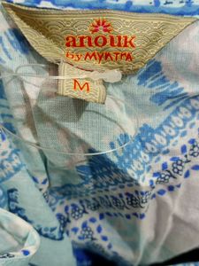 Stylish Blue Printed Kurta