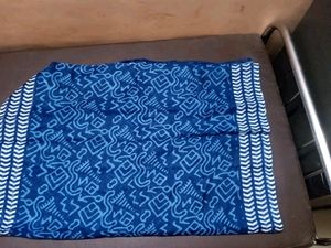 Navy Blue Kurti Pant Dupatta Set