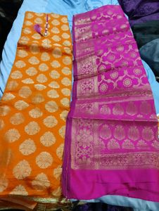 Beautiful Unstitched Banarasi Suit