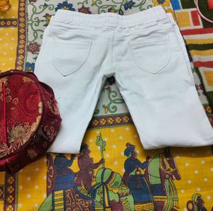 White Joggers