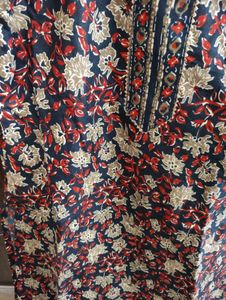 Floral Print Kurta