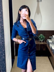 Denim Shirt Dress