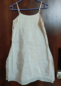 White Embroidered Dress