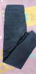 MID WAIST BLACK JEANS BY VERSACE