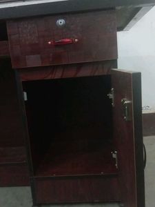 Study Table With Drawers And Keyboard Drawer