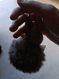 Cute Sleeping Baby Doll Keychain