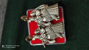 Radhakrishna Earings Light Weight.
