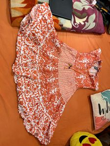 Orange One Piece For Women’s/Girls