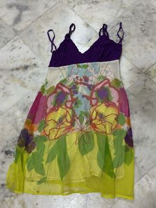 Girls Beautiful Multicoloured Dress