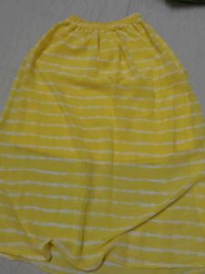 Cute Yellow Ruffled Top