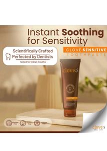 Packed Clove Sensitive Toothpaste
