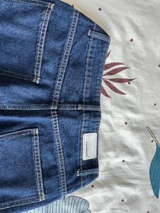 Ripped Wide Leg Jeans