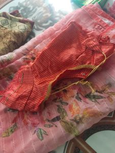 Saree &amp; Blouse Fabric Bundle