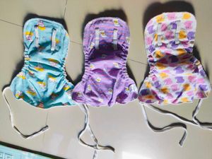 Cloth Diaper Covers (Set of 3)