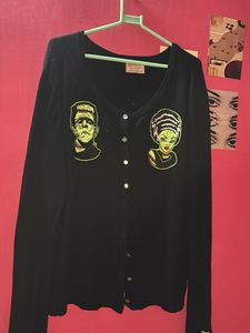 y2k Frankenstein Cardigan