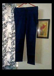 Women&#39;s MAX Navy Blue Trouser