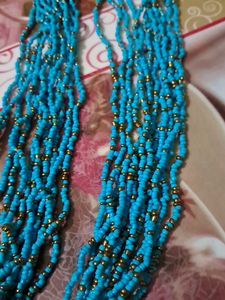 Blue Moti Chain