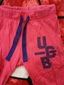 UCB Boys Red Cotton Lower