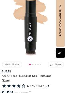 Sugar Foundation Stick